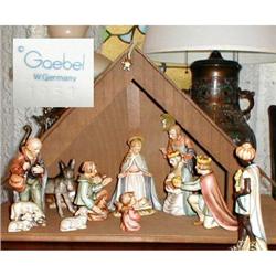 Hummel Nativity Creche 12 pcs + Boxes TMK6 #1238309