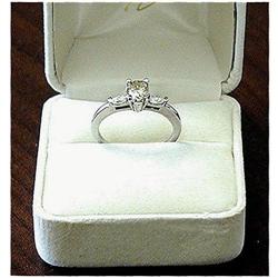 YELLOW DIAMOND RING * Flawless VS-2 Champagne #1238349