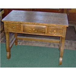 1900s Stickley Era Tiger Mission Quarter-Sawn #1238355