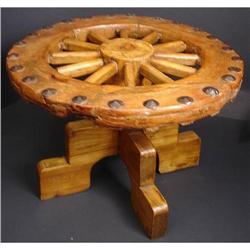 Chinese Antique Furniture, Wheel Table, 19th #1238415
