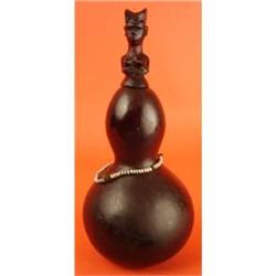 African Antique Sculpture, Kwere Gourd #1238451