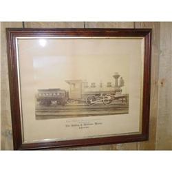 ANTIQUE PHOTOGRAPH of 4 WHEELED SWITCHER  C1870#1238486
