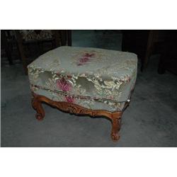 French Louis XV St. ottoman #1238498