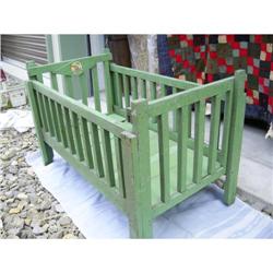 Painted Ohio Primative Doll Bed #1238542