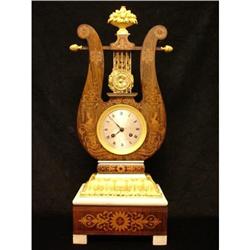 A French Lyre Clock  #1238557