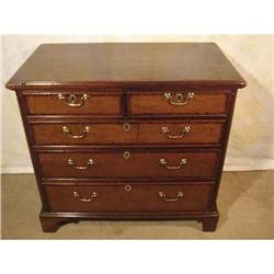 English Oak and Mahogany Chest #1265037