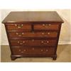 Image 1 : English Oak and Mahogany Chest #1265037