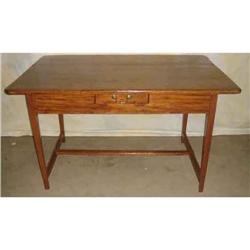 NC  Pine 1 drawer table  #1265055