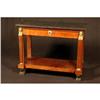 Image 1 : 19th C. Empire Period mahogany console  #1265277