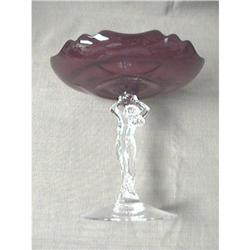 Nude Stem Compote, Ruby  Cambridge #1265280