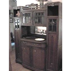 Solid Oak Buffet Arts and Crafts style #1265283