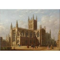 Prospect of Bath Abbey Attri George S Shepherd #1265338