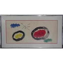 "Composition I" Joan Miro Sku1766 #1265454