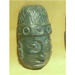 Pre-ColumbianTeotihuacan Jadite Mask #1265516