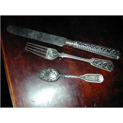  IMPERIAL RUSSIAN SILVER NEILLO DESERT SET #1265532