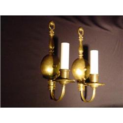  A pair of bronze sconces  1930 #1265549