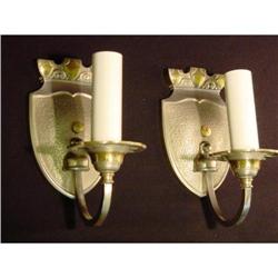 Silvered  bronze sconces #1265551