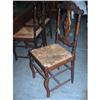 Image 1 : Set of 6 French Provencial rush chairs in #1265584