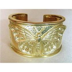 David Webb -  18K Gold Butterfly Cuff #1265725