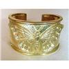 Image 1 : David Webb -  18K Gold Butterfly Cuff #1265725