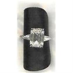 5.31 Carat Emerald Diamond Ring #1265730