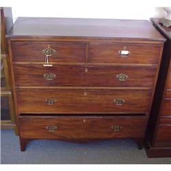 Geogian Mahogany Chest of Drawers  #1265942