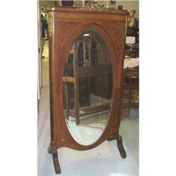 19th Century Louis XVI Style Cheval Mirror  #1265950