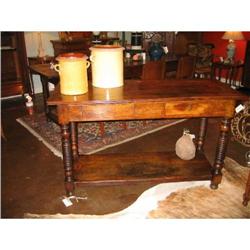 19th Century French Silk Table #1291892