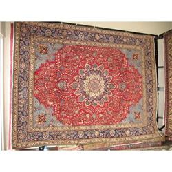 13 X 9'5" Mashad Persian Oriental Rug #1291951