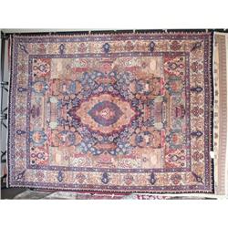 12'8" x 9'5" Vintage Kashmar Persian Orential #1291952