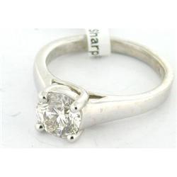 1.23ct Diamond EGL 14k Gold Engagement Ring #1292126