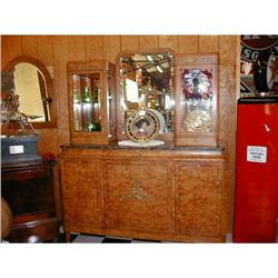 ENGLISH BUFFET W/MOTHER OF PEARL INLAY, #1292144