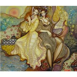 ABRAHAM SAAKIAN ORIGINAL OIL PAINTING   #1292164