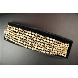 IMPORTANT 18K GOLD BRACELET DIAMONDS 12 #1292188