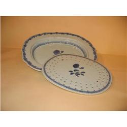 Blue and White Platter #1292203