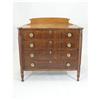 Image 1 : New England Sheraton Chest of Drawers, Early #1292209