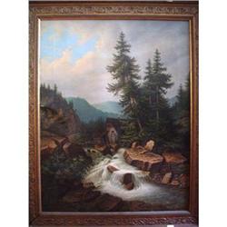 AMAZING and Rare EUROPEAN Oil Painting #1292222
