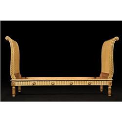 French 19th c. Louis XVI St. canned daybed #1292279