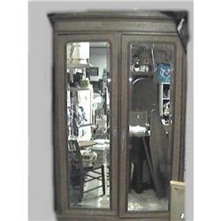 Knockdown French Wardrobe with Beveled Mirrors #1292283