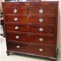 Mahogany Chest of Drawers #1292293