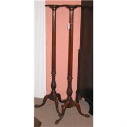 Pair of Mahogany Torcheres #1292303