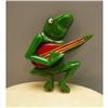 Image 1 : Bakelite Vintage Green and Red Banjo Playing #1292320