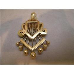 Victorian 18K Gold Brooch and Pendant #1292336