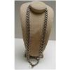 Image 1 : Victorian Very Heavy Sterling Chain #1292344
