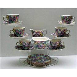 RWC:Royal Winton Chintz Vintage Julia Tea Set #1292356