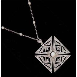  Victorian Maltese Cross Shaped Platinum, #1292386