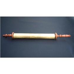 Large 19th. century Megilat Esther manuscript #1292409