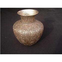 18th.-19th. century Moghul silver vase with #1292435