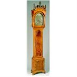 Antique American Tall Case Clock Jacob Moss #1292499