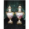 Image 1 : Sevres Porcelain Urns Sku1337 #1292545